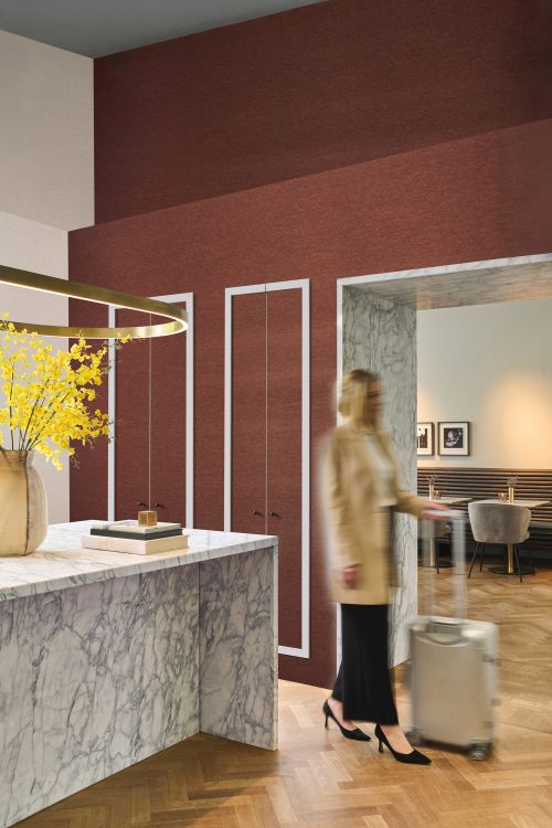 Robuste Tapete von Omexco in Lobby, Empfangsraum